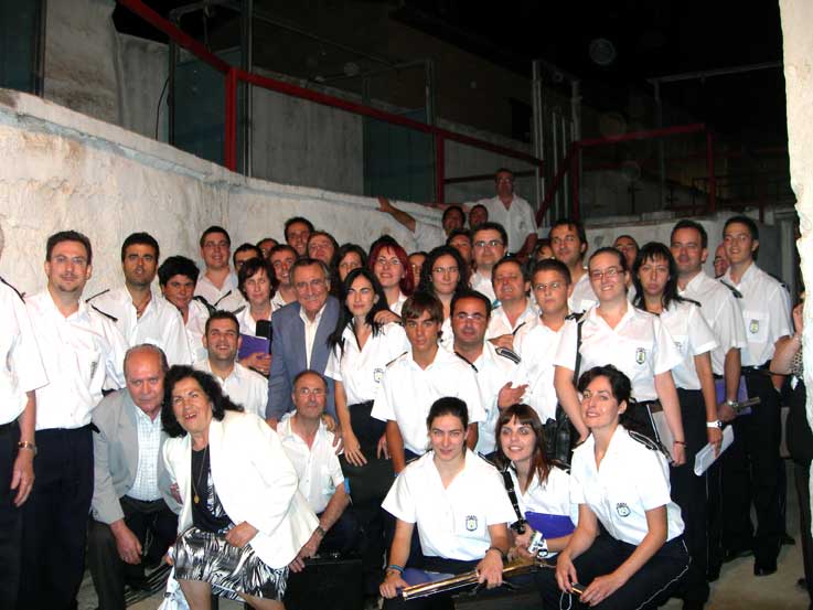 Con Manolo Escobar